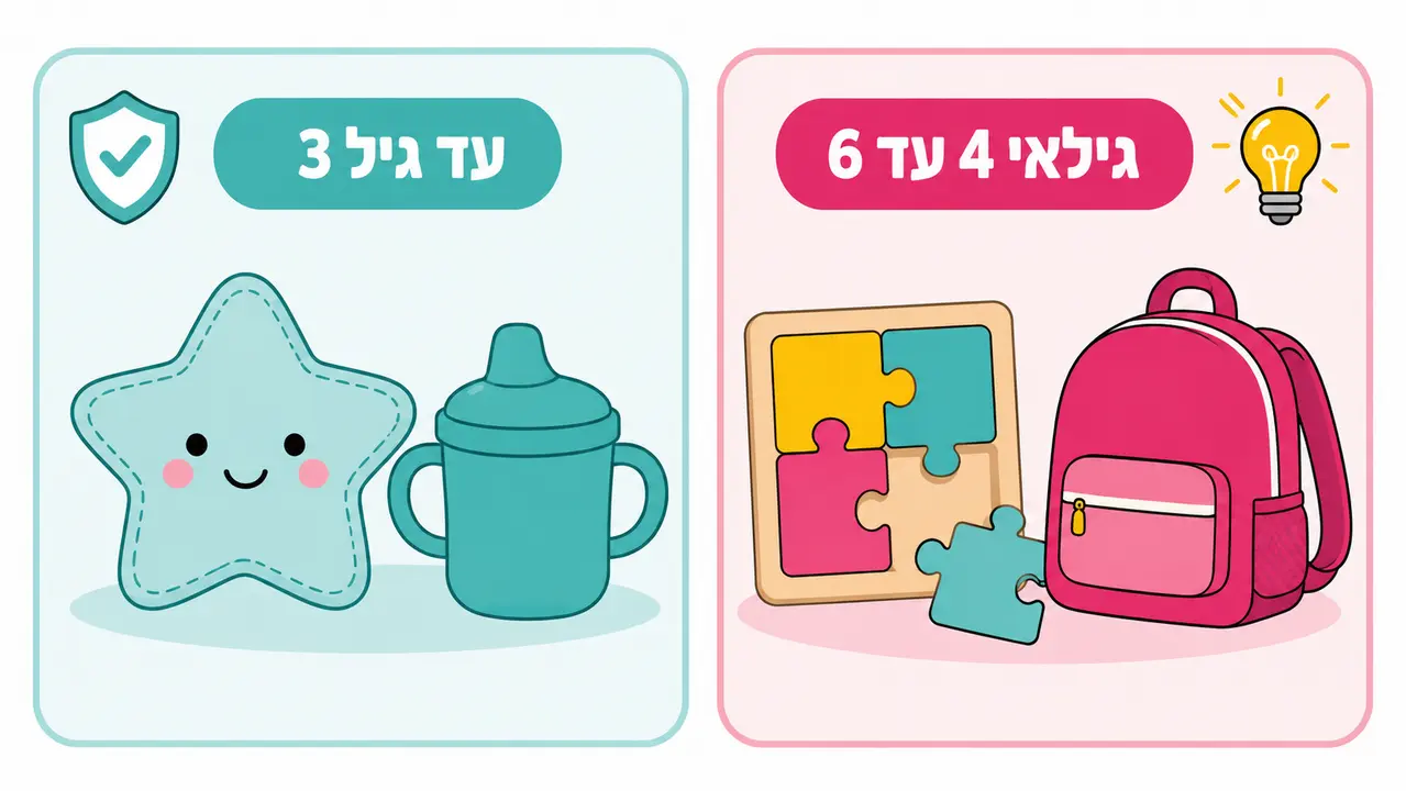 בחירת מתנה שמתאימה לגיל הילד בגן