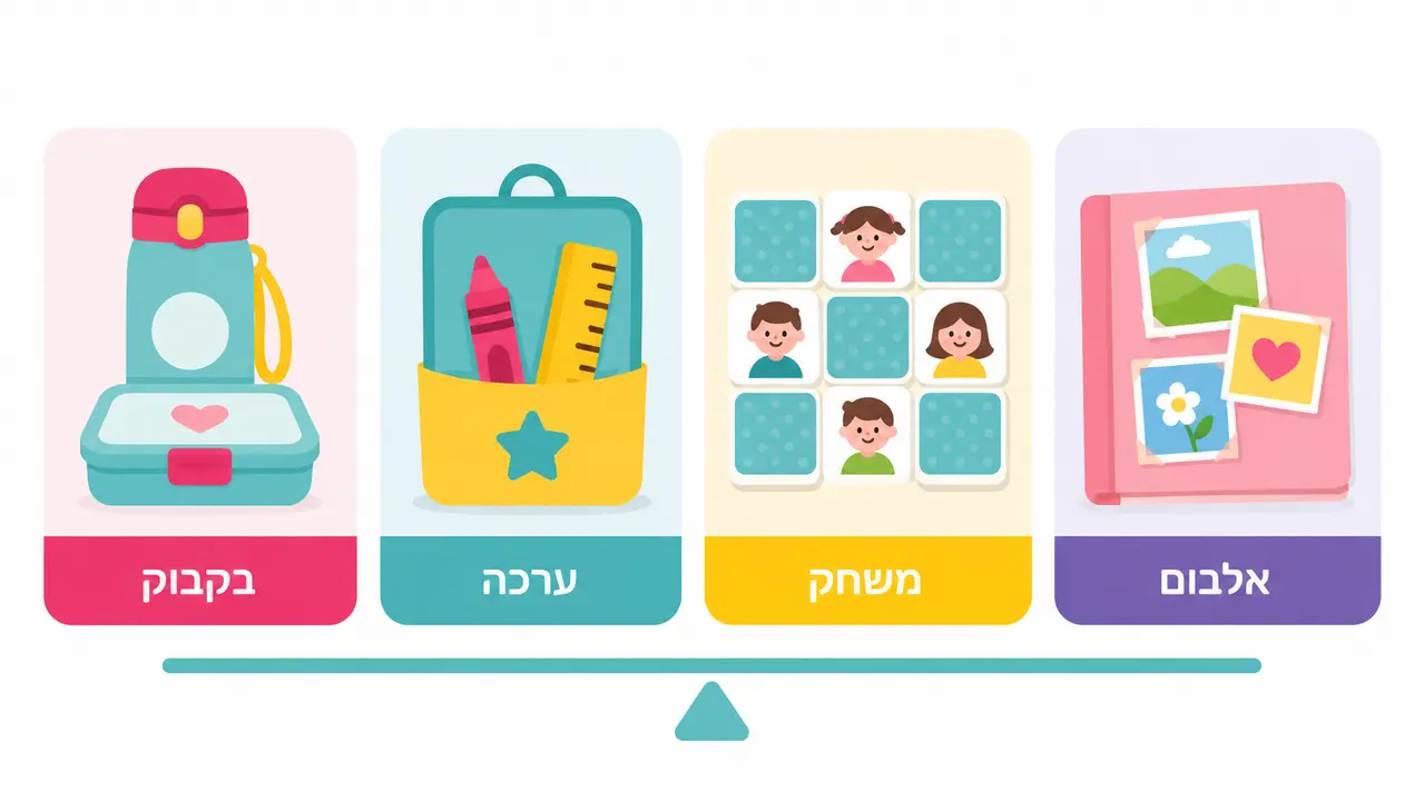 איך בוחרים מתנה לגן חובה שתגיע בזמן