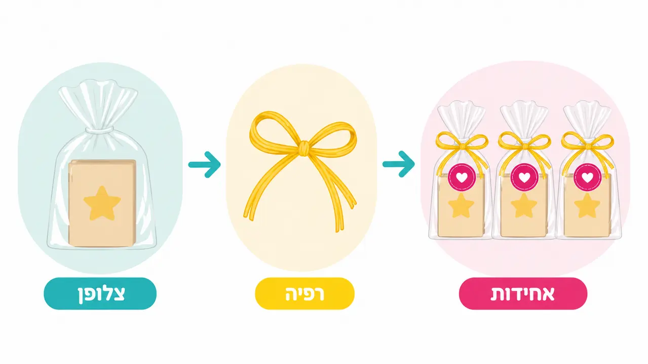 איך לארוז מתנות לגן בתקציב בלי להגדיל את העלות