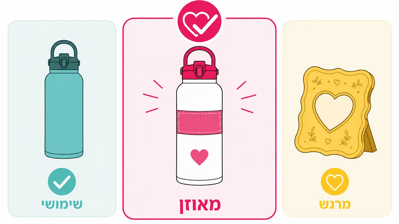 האם עדיף מתנה שימושית או מתנה מרגשת
