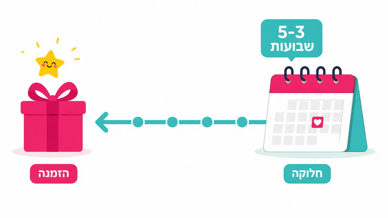 מתי לרכוש מתנות לגן חובה? המדריך המלא