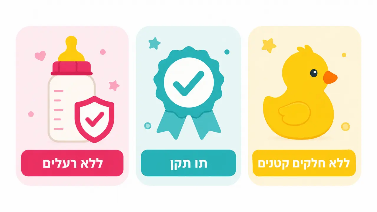 אילו מתנות בטוחות יותר לתינוקות ופעוטות