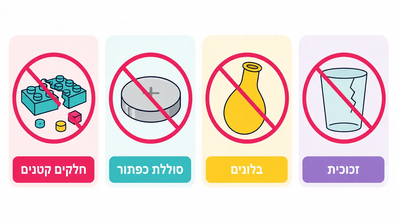 ממה להימנע בבחירת מתנות לילדי הגן