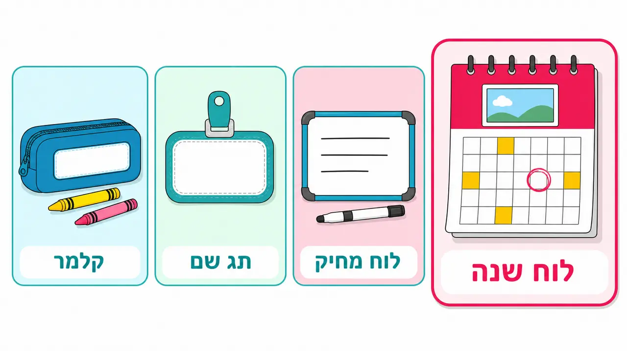 מתנות שעוזרות לילדים להתכונן לכיתה א'
