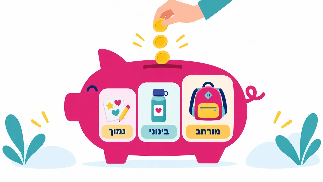 תקציב מתנות לגן ילדים: המדריך המלא לתכנון נכון