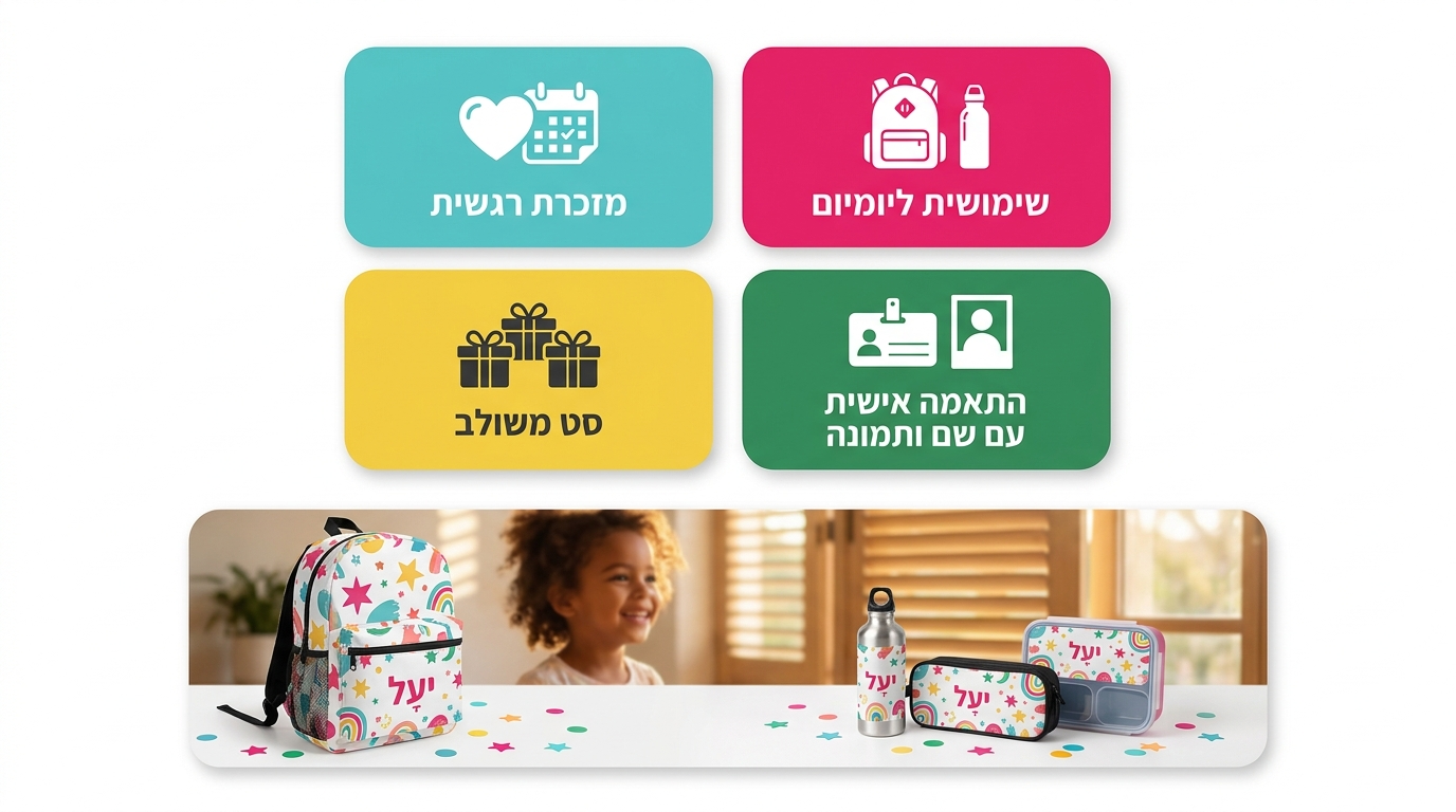 מתנה בודדת מול סט מתנות - מתי כל אפשרות מתאימה
