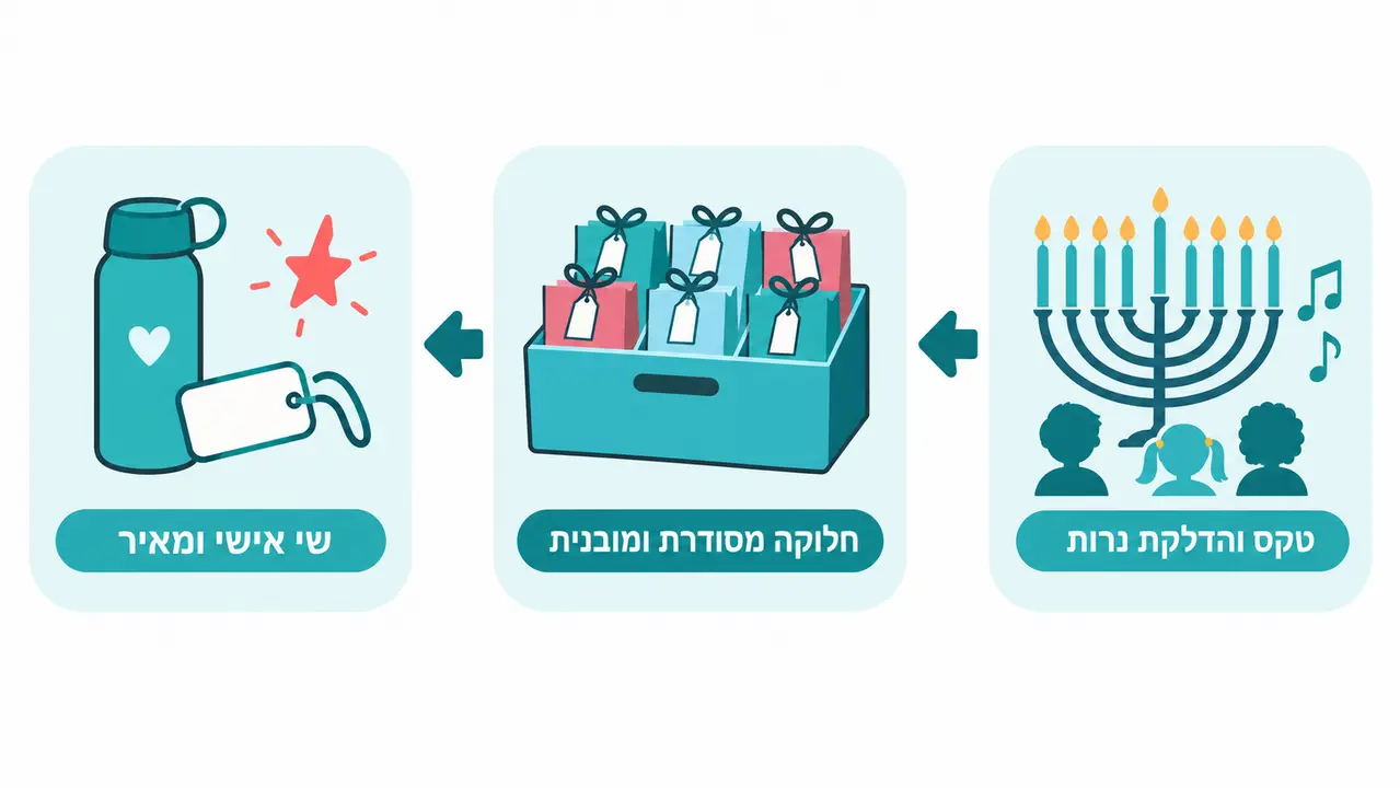 אילו רעיונות לחנוכה לגן משתלבים במסיבת החג?